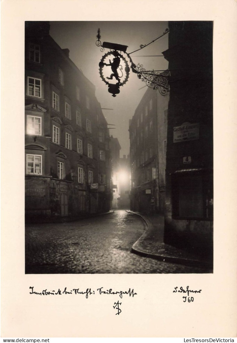 SUISSE  - Une Ruelle Dans La Nuit - Carte Postale Ancienne - Sonstige & Ohne Zuordnung