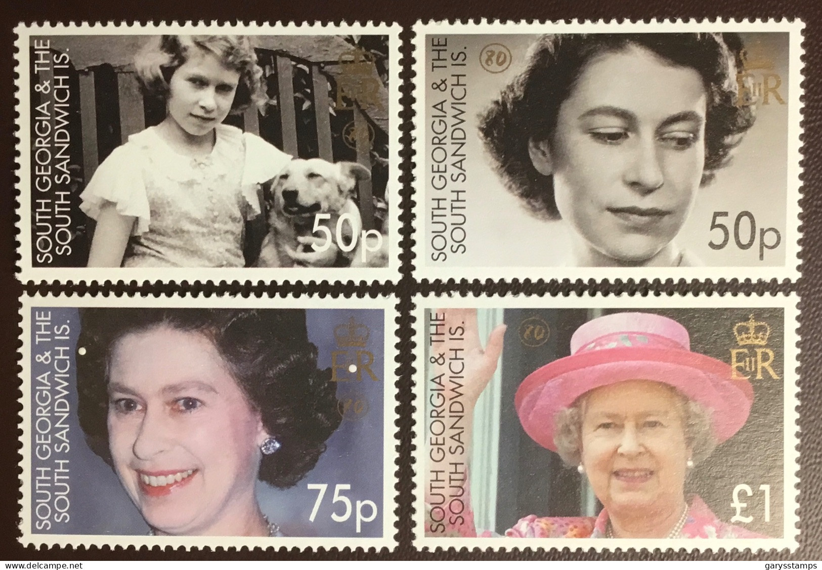 South Georgia 2006 Queen’s 80th Birthday MNH - South Georgia