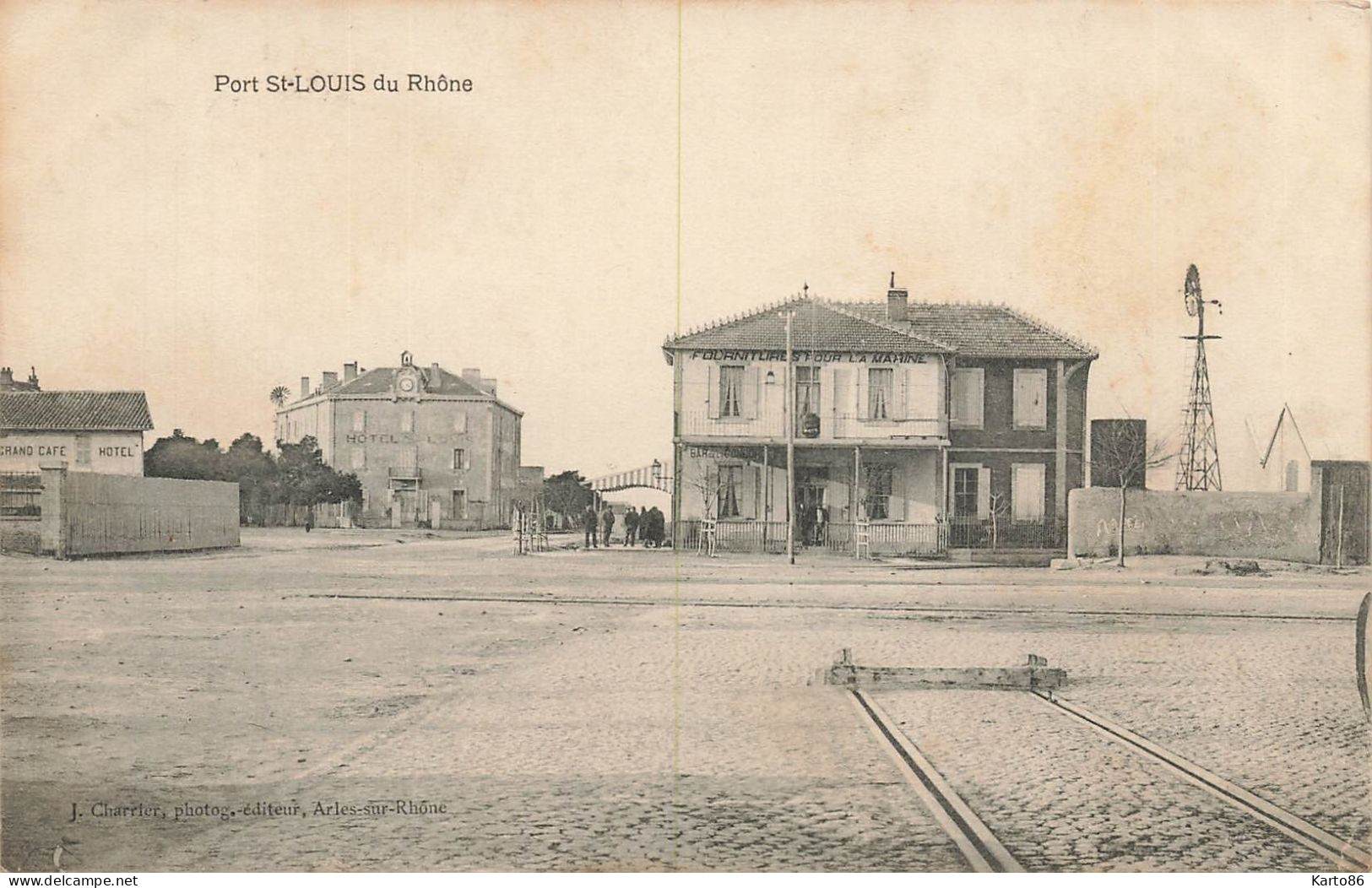 Port St Louis Du Rhône * Un Coin De La Ville * 1905 - Saint-Louis-du-Rhône