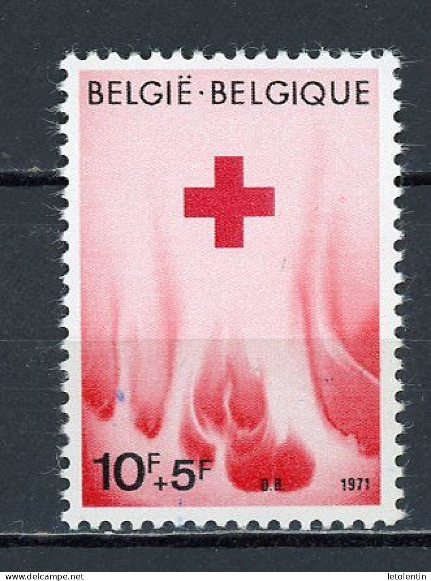 BELGIQUE:  CROIX ROUGE - N° Yvert 1588 ** - Ungebraucht