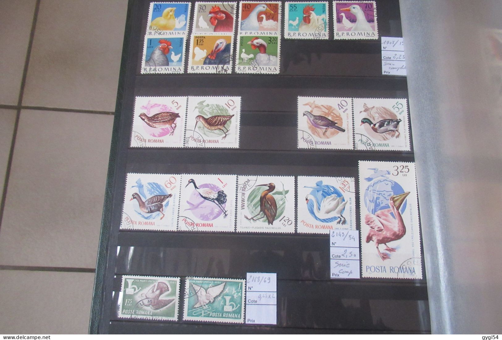 OISEAUX De TOUS PAYS OBLI OU  MNH - Colecciones & Series