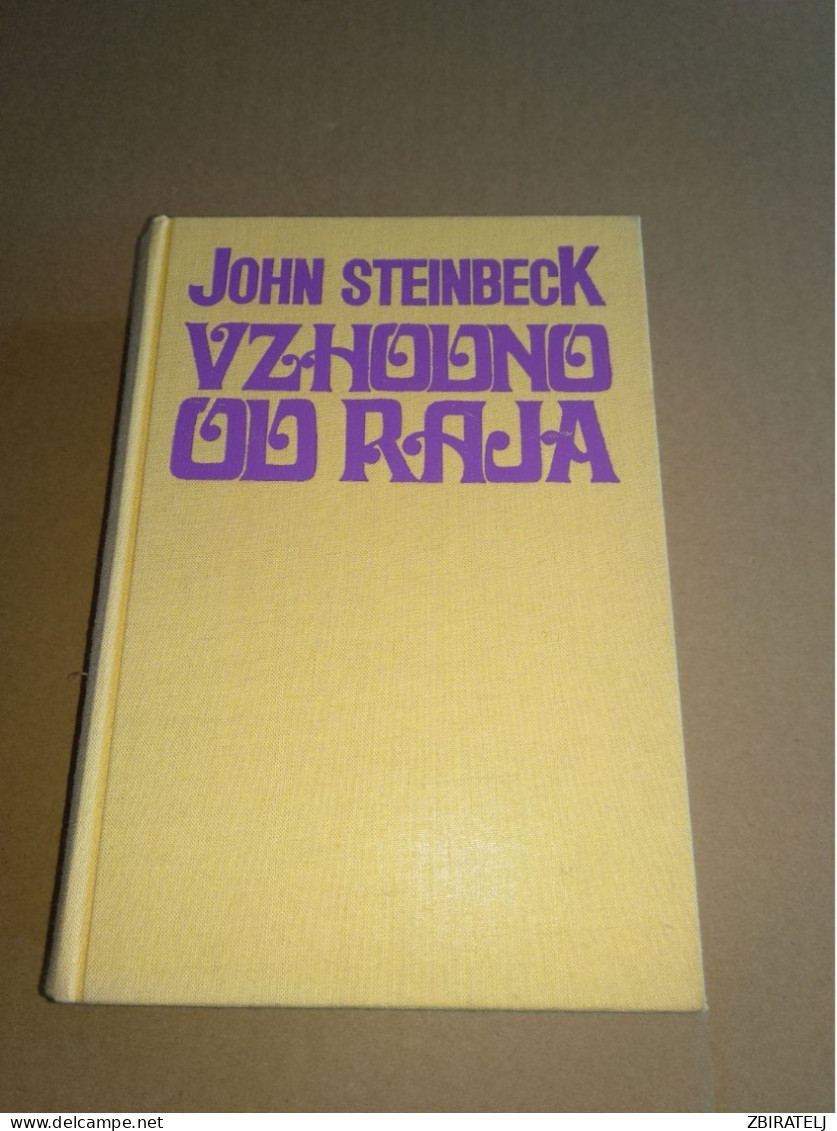 Slovenščina Knjiga Roman VZHODNO OD RAJA (John Steinbeck) - Slavische Talen