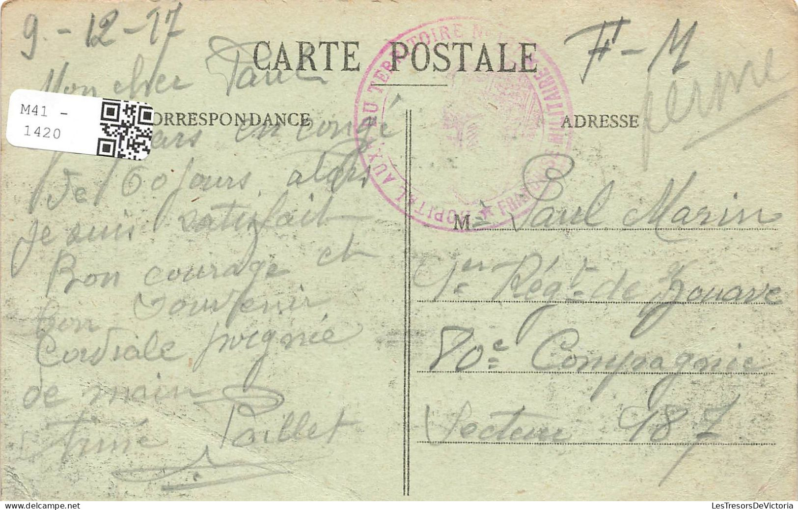 FRANCE - Nancy - Vue Générale De L'académie - Carte Postale Ancienne - Nancy