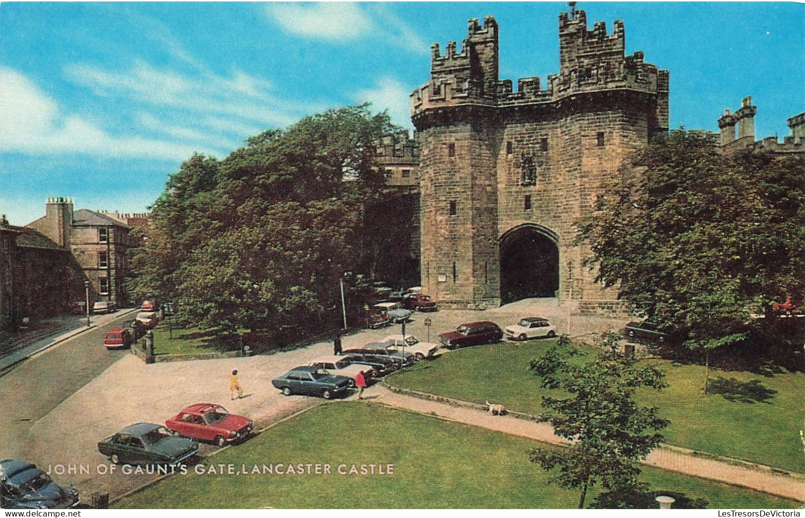 ROYAUME UNI - Lancaster Castle - John Of Gaunt's Gate - Colorisé - Carte Postale - Autres & Non Classés