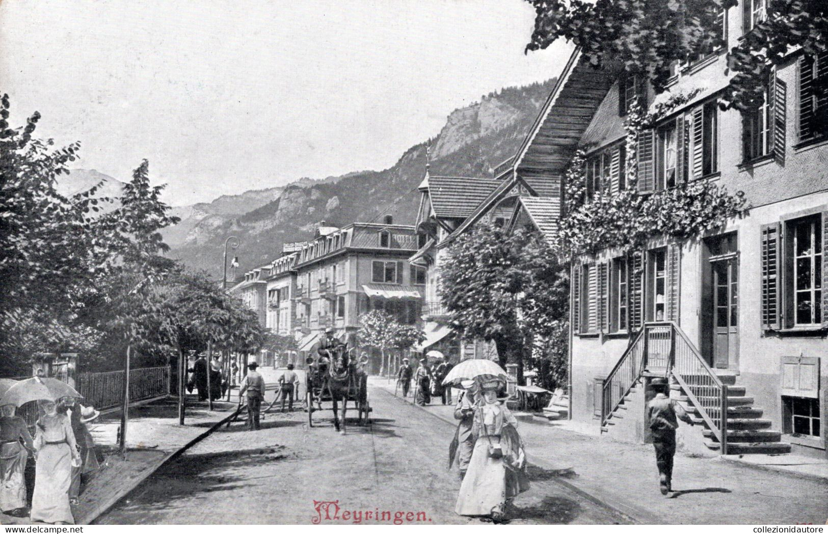 MEYRINGEN - CARTOLINA FP NON SPEDITA DEL PRIMO 900 - Meiringen