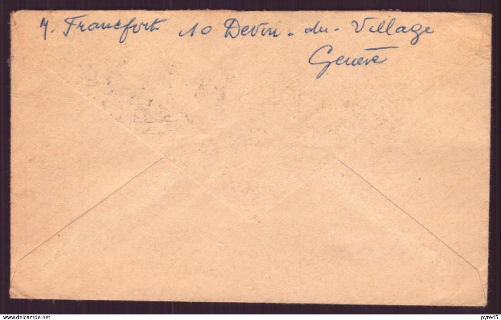 Suisse, Enveloppe Du 30 Décembre 1957 De Genève Pour Melun - Sonstige & Ohne Zuordnung