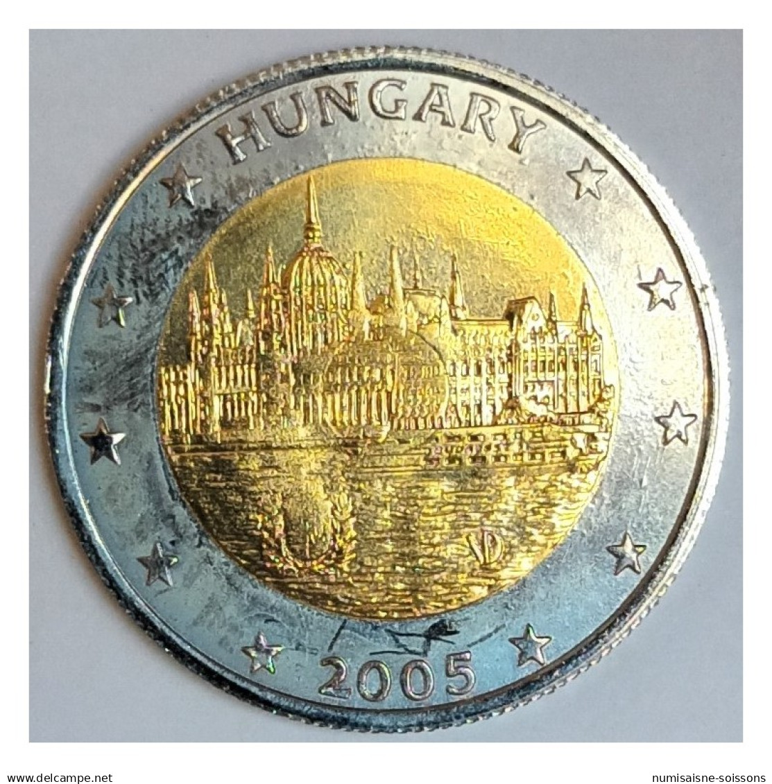 HONGRIE - 2 EURO PROTOTYPE 2005 - SUP/FDC - SPL - Essais Privés / Non-officiels