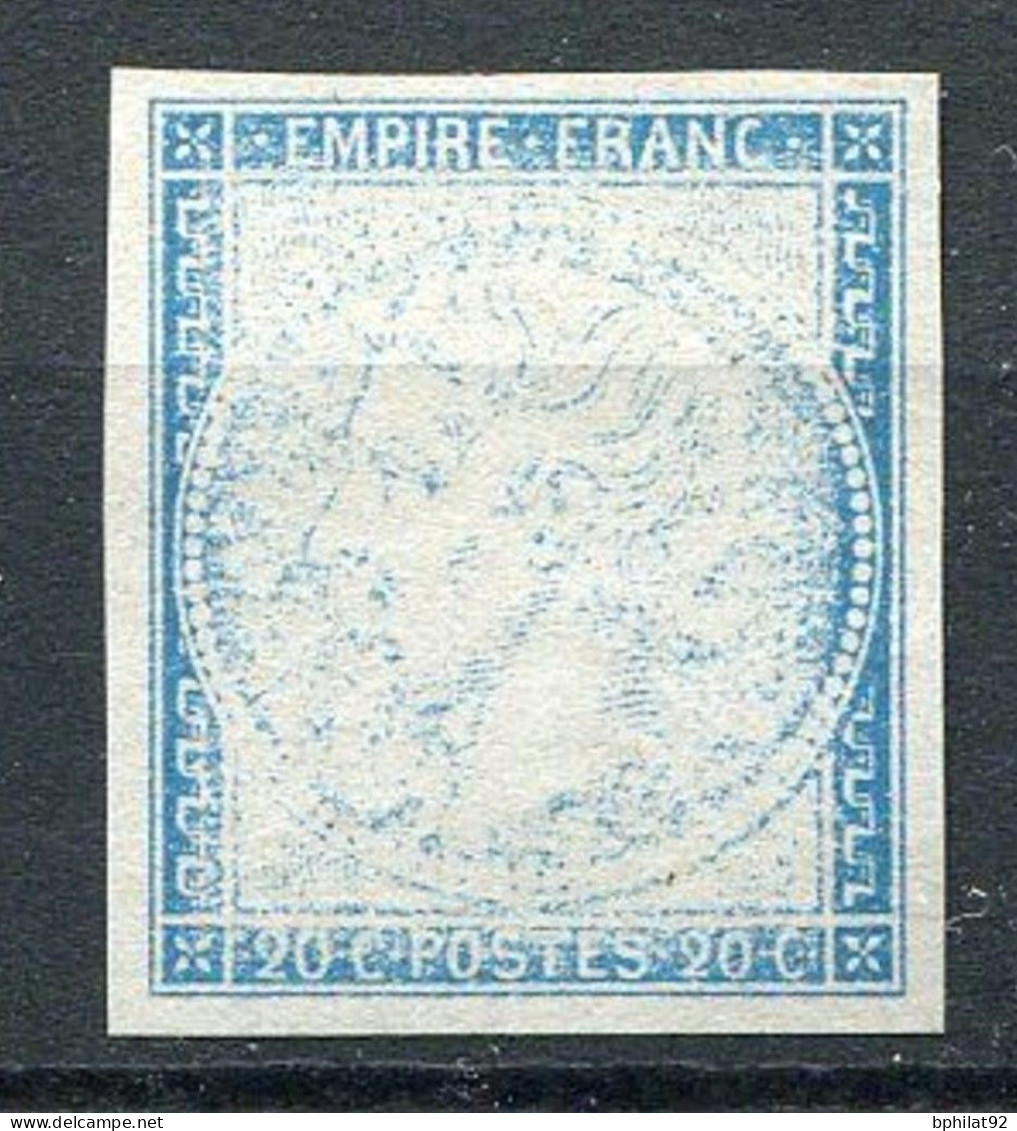 !!! ESSAI HULOT DE 1861 NON DENTELE NEUF SANS GOMME - Proofs, Unissued, Experimental Vignettes