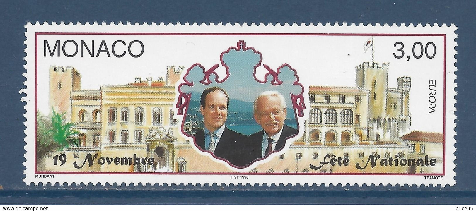 Monaco - YT N° 2153 ** - Neuf Sans Charnière - 1998 - Ongebruikt