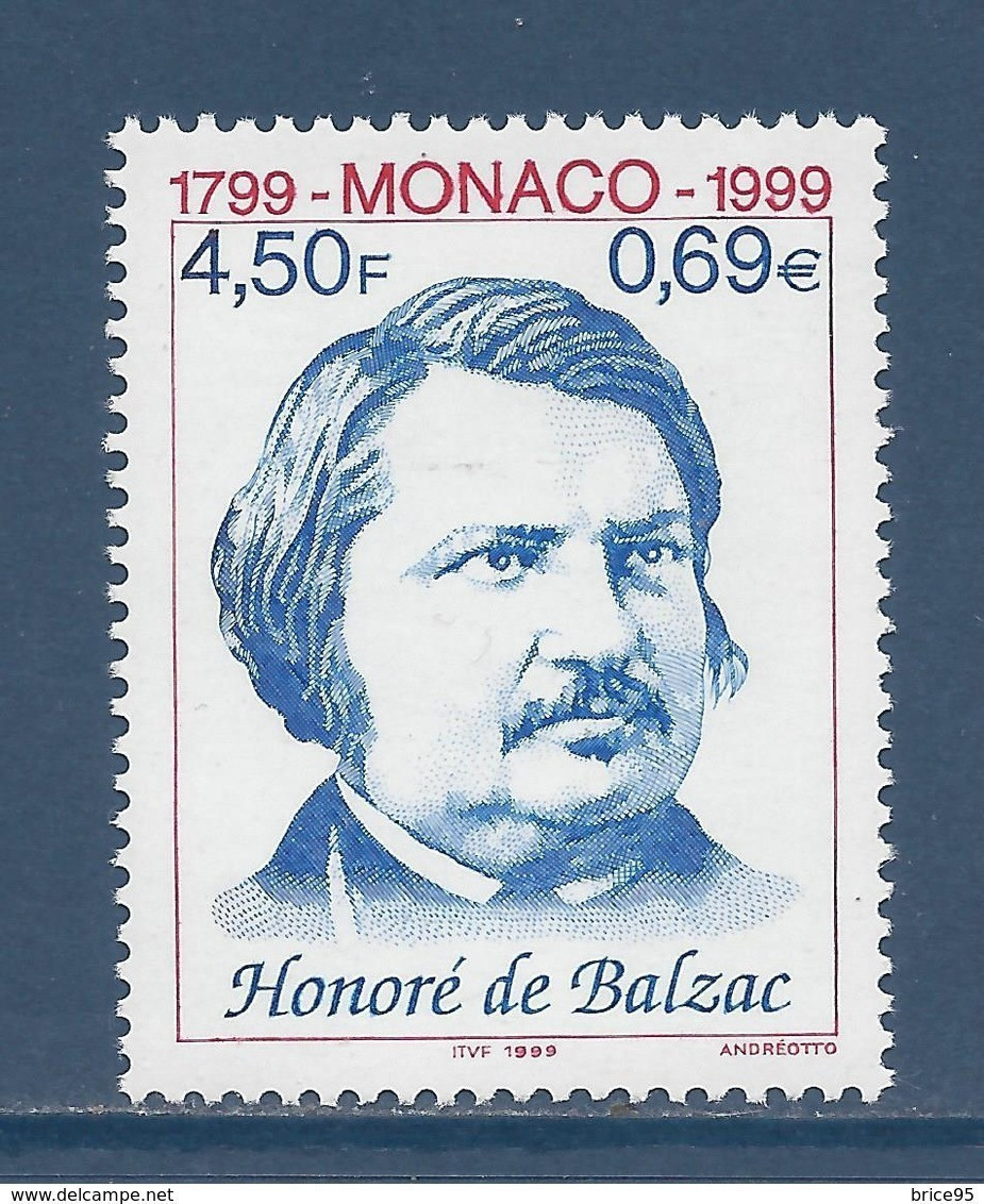 Monaco - YT N° 2211 ** - Neuf Sans Charnière - 1999 - Unused Stamps