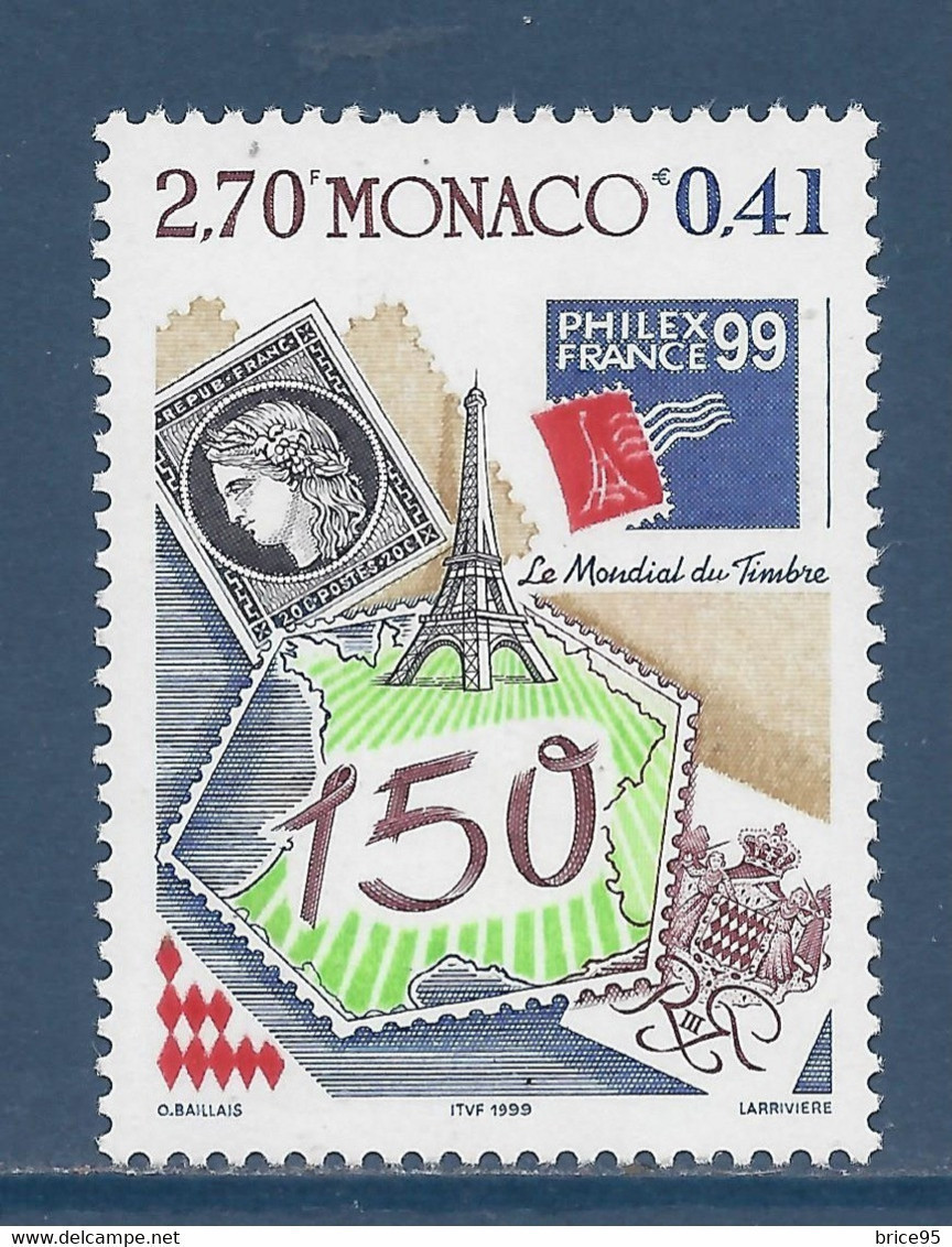 Monaco - YT N° 2207 ** - Neuf Sans Charnière - 1999 - Unused Stamps