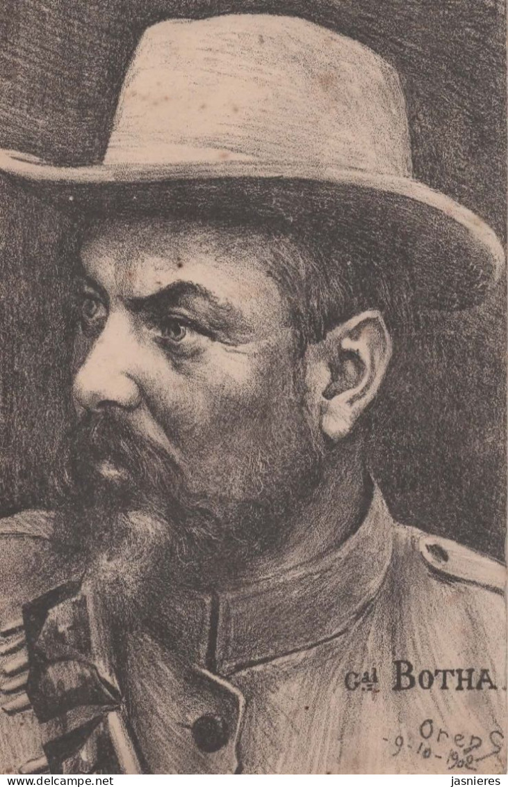 CPA  ORENS Denizard - Le Général Botha - 1902 - Orens