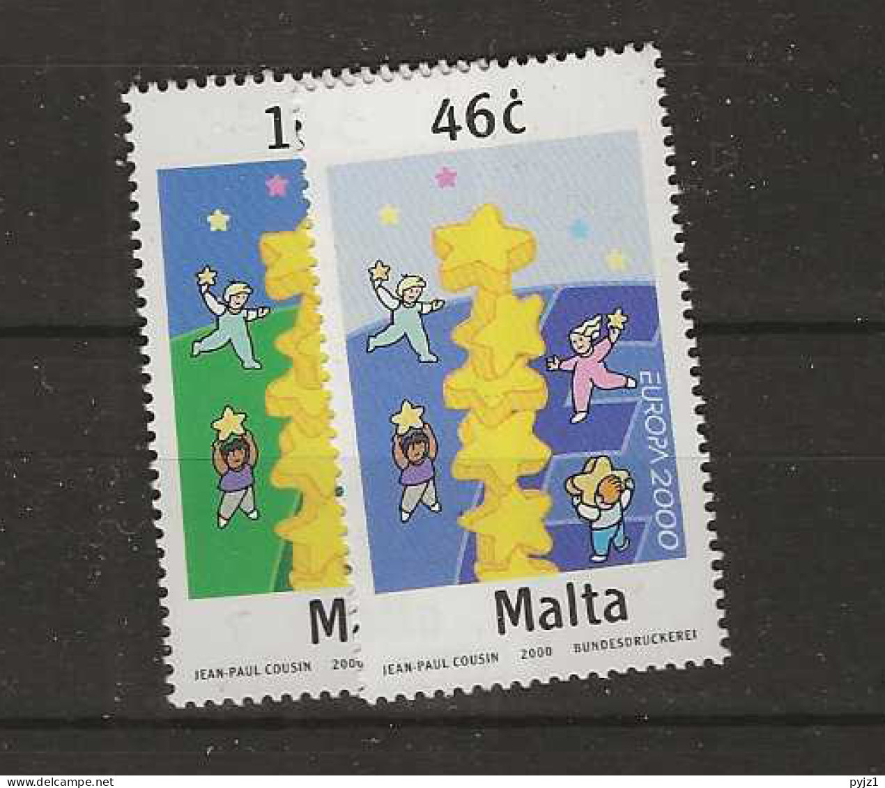 2000 MNH Malta Michel 1127-28 Postfris** - Malte