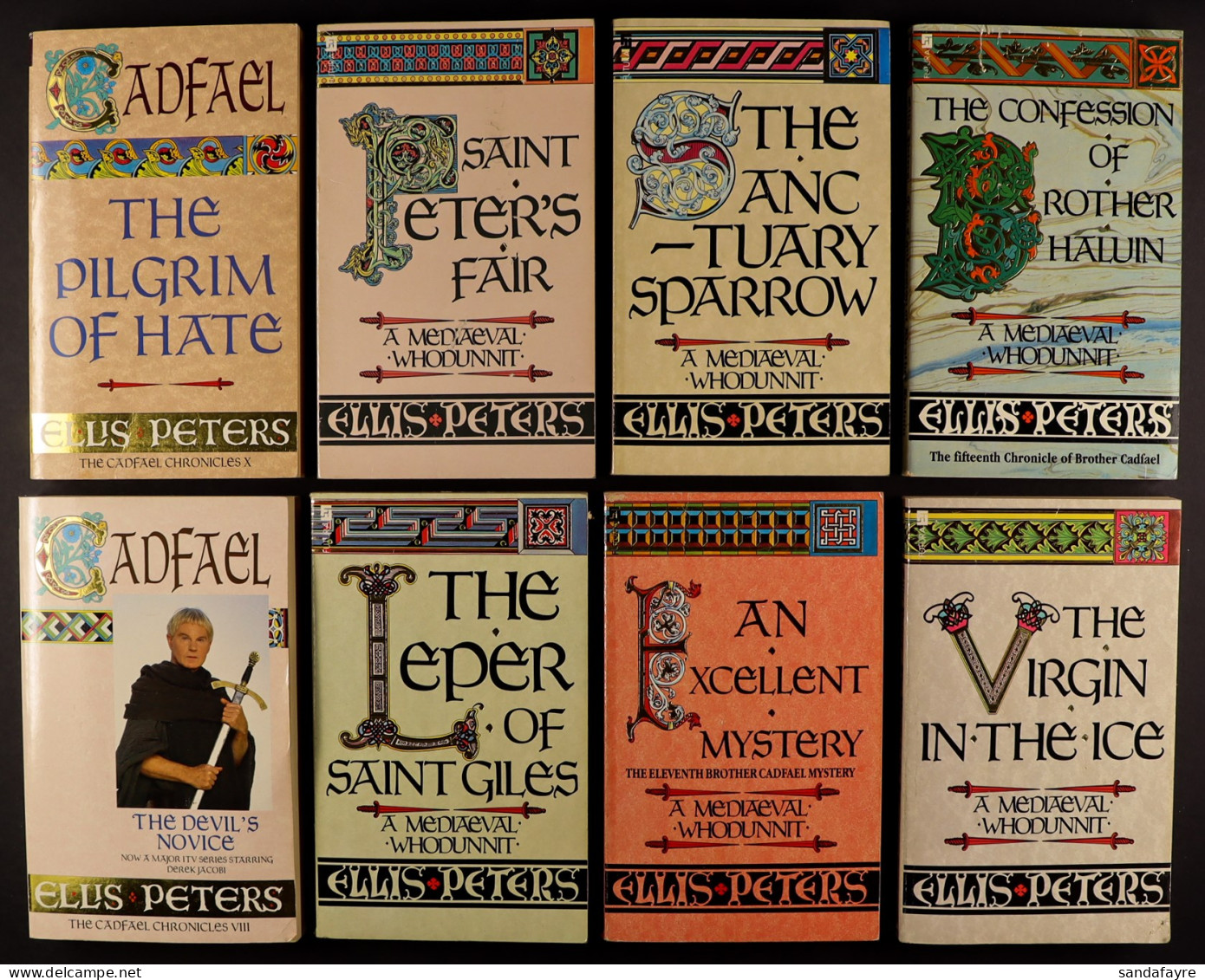 CADFAEL COLLECTION Comprises Of 'Cadfael Country', 'The Cadfael Collection', 'The Holy Thief' (with Signature By Author  - Autres & Non Classés