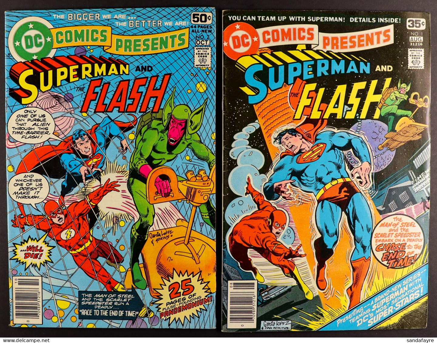 DC COMICS - SUPERMAN AND..... Various Adversaries. Near Complete. Comprises Of 1-10, 12-19, 21-82, 84-97,Â  And Annuals  - Andere & Zonder Classificatie