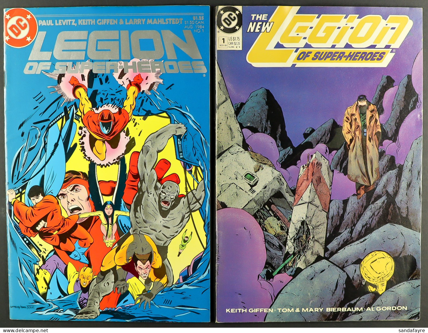 DC COMICS - LEGION OF SUPER HEROES 1980 - Comprising Of 42 Issues Of 'The Legions Of Super Heroes' From Issue 267 - 330  - Autres & Non Classés