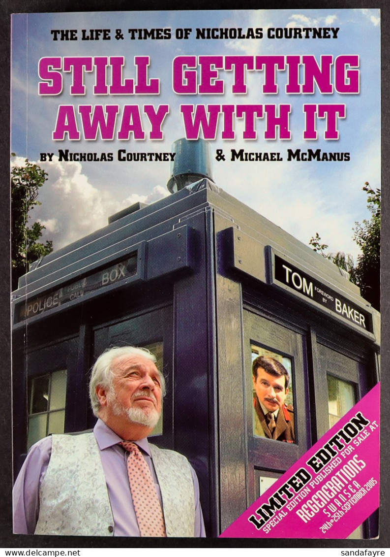 DR WHO - BIOGRAPHIES AND AUTOBIOGRAPHIES. Includes Colin Baker (signed), Tom Baker (signed), Patrick Troughton (signed B - Other & Unclassified