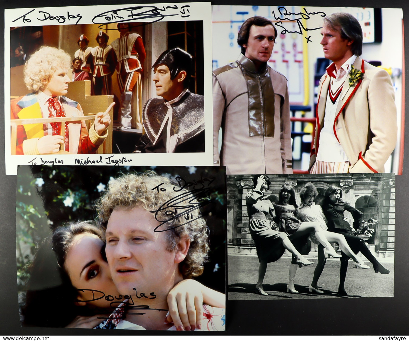 DR WHO - STILLS, INCLUDING SIGNED. Approximately X70 12.5 X 8.5 Cm; X8 20 X 15cm; X11 25 X 20cm And X2 38 X 27.5cm. Most - Other & Unclassified