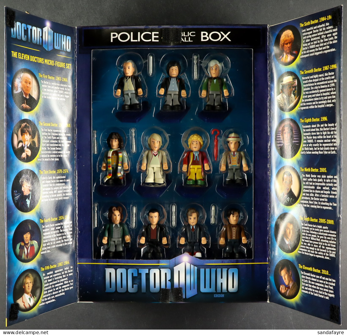 DR WHO - UNOPENED BOXED ITEMS Comprising Of 'The Eleven Doctors Figure Set', 'The Eleven Doctors Micro Figure Set', 'The - Andere & Zonder Classificatie