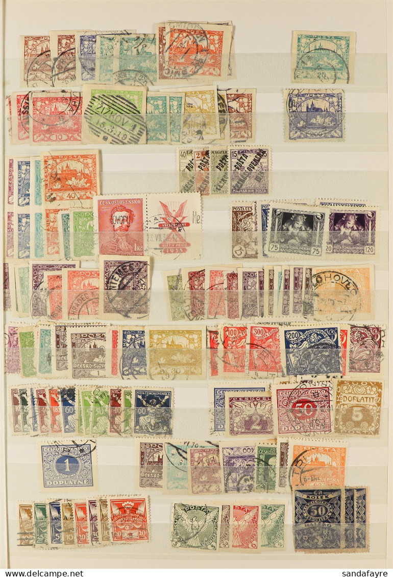 EUROPEAN STAMPS. Mint & Used Stamps In A Large Stockbook, Note Albania, Bulgaria, Hungary, Montenegro, Poland, Estonia,  - Otros & Sin Clasificación