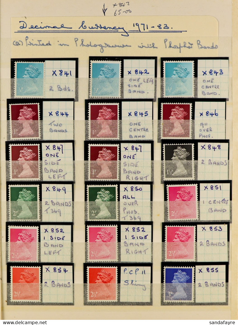 WORLD RANGES On Hagner Pages And Stock Cards, Note Better Aden, Iraq, Italy, Also A Stockbook Of Great Britain Largely M - Otros & Sin Clasificación