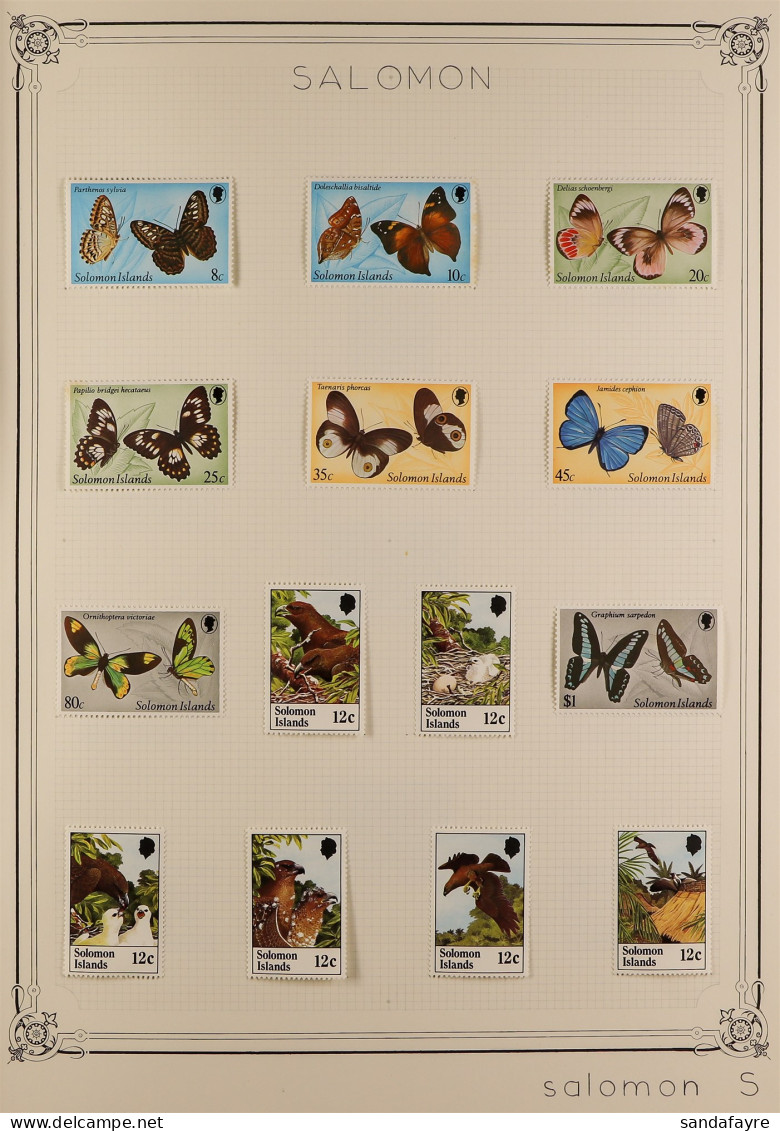 ANIMALS ON STAMPS. A Collection Of Chiefly Mint Stamps & Sets In Album, Of Birds, Animals, Sea Life, Insects, Reptiles E - Andere & Zonder Classificatie