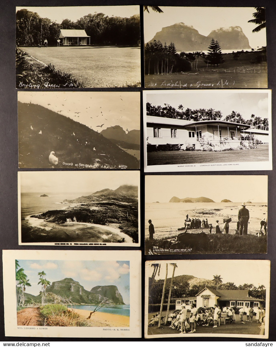 LORD HOWE ISLAND Circa 1920's-1940's Unused Picture Postcards. (8 Cards) - Other & Unclassified