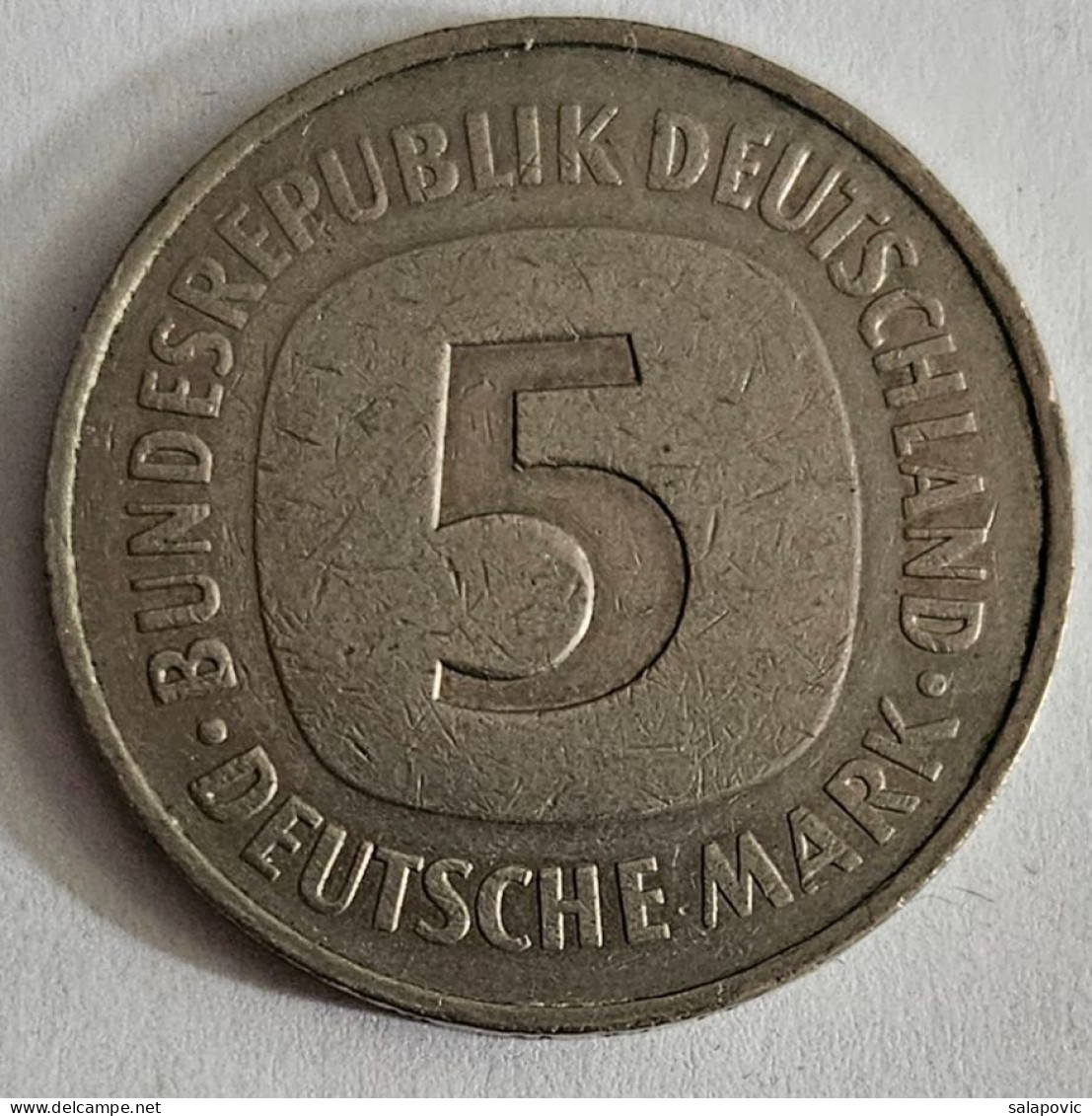 Germany, 5 DEUTSCHE MARK 1975 J - 5 Marcos