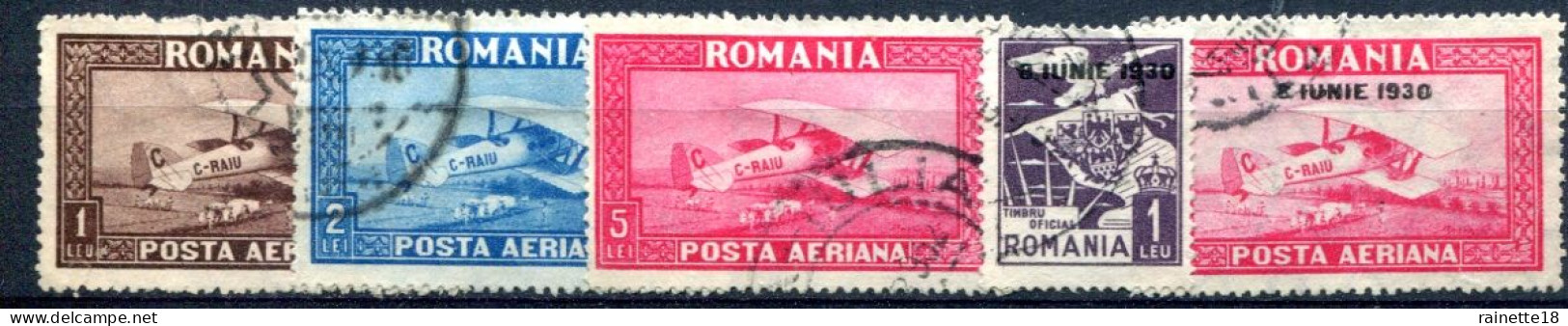 Roumanie      PA 1/3 + 6 Et 4 Oblitérés - Gebraucht