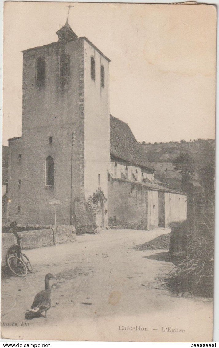 CHATELDON  L EGLISE - Chateldon