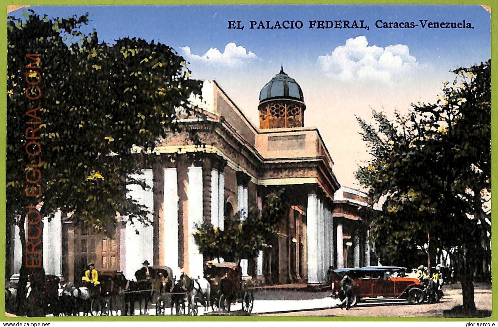 Af2905 - VENEZUELA - VINTAGE POSTCARD - Caracas - El Palacio Federal - Venezuela