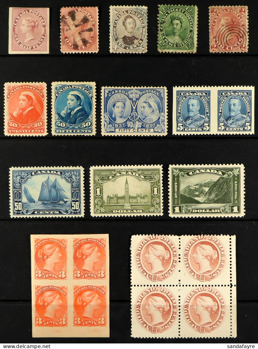 1850's - 1952 COLLECTION In Two Stockbooks, With Many Better 19th Century Incl. 1857 Â½d Imperf Apparently Mint, Small Q - Sonstige & Ohne Zuordnung