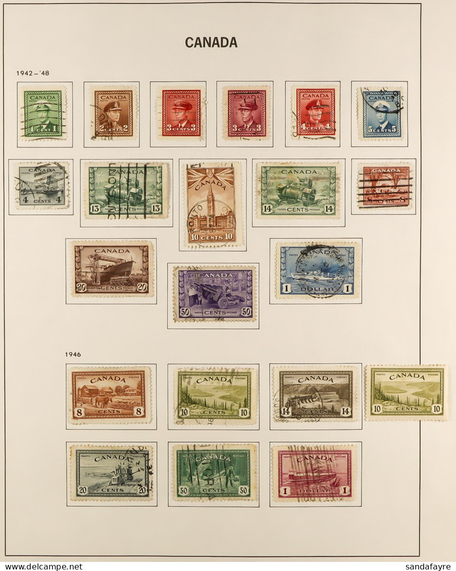 1859-1996 MOSTLY USED COLLECTION In Davo Album, Stc Â£1,275 By Vendor. (many 100's) - Autres & Non Classés