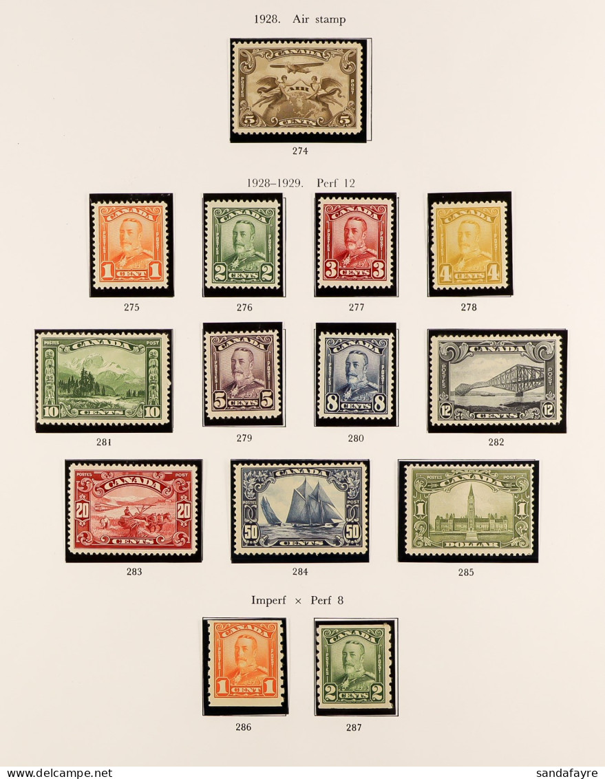 1897 - 2010 EXTENSIVE MINT / NEVER HINGED MINT COLLECTION In Three Well-filled SG Canada Albums, Most 1897 Jubilee Value - Andere & Zonder Classificatie