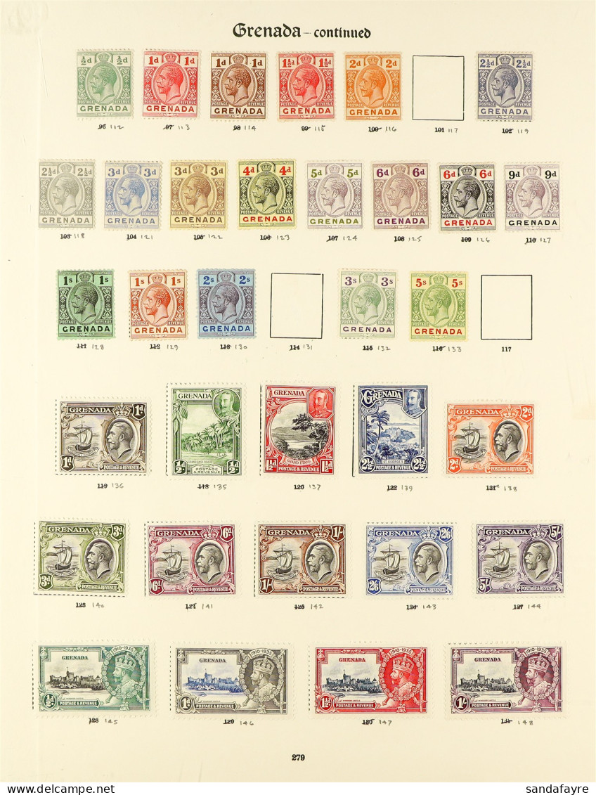 1863 - 1935 MINT COLLECTION On SG 'Imperial' Album Pages With Comprehensive KGV Range Incl 1913-22 Wmk MCCA To 5s, 1921- - Grenade (...-1974)