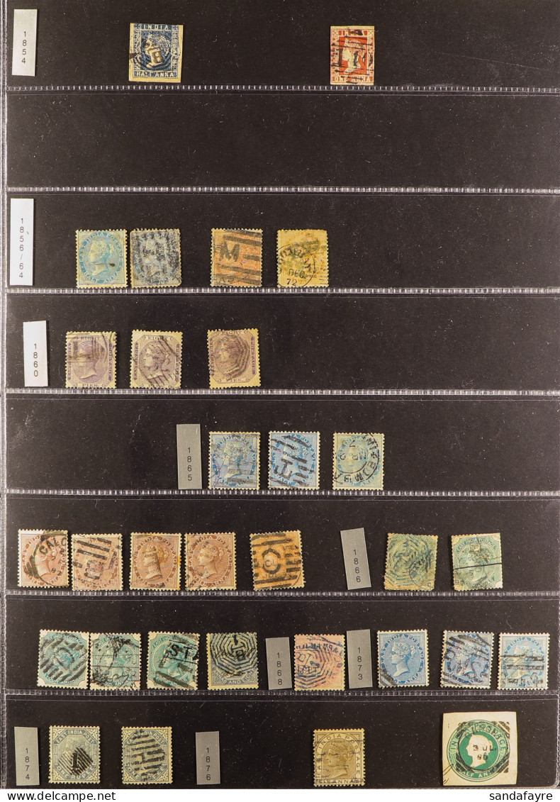 1854 - 1994 COLLECTION Of Used Stamps On Protective Pages (approx 2,000 Stamps) - Other & Unclassified