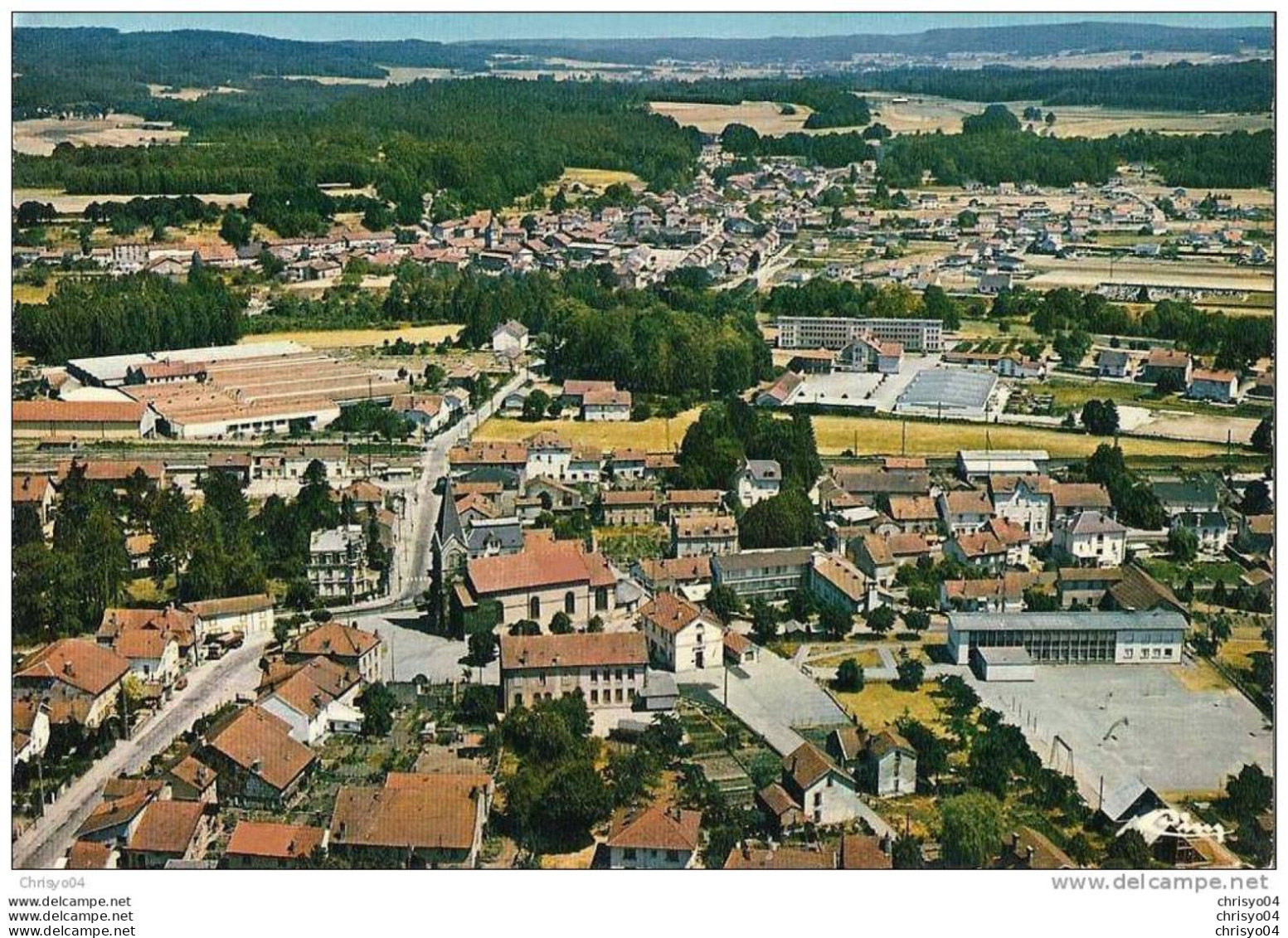 011hy    88 ARCHES ET ARCHETTES VUE GENERALE AERIENNE - Arches