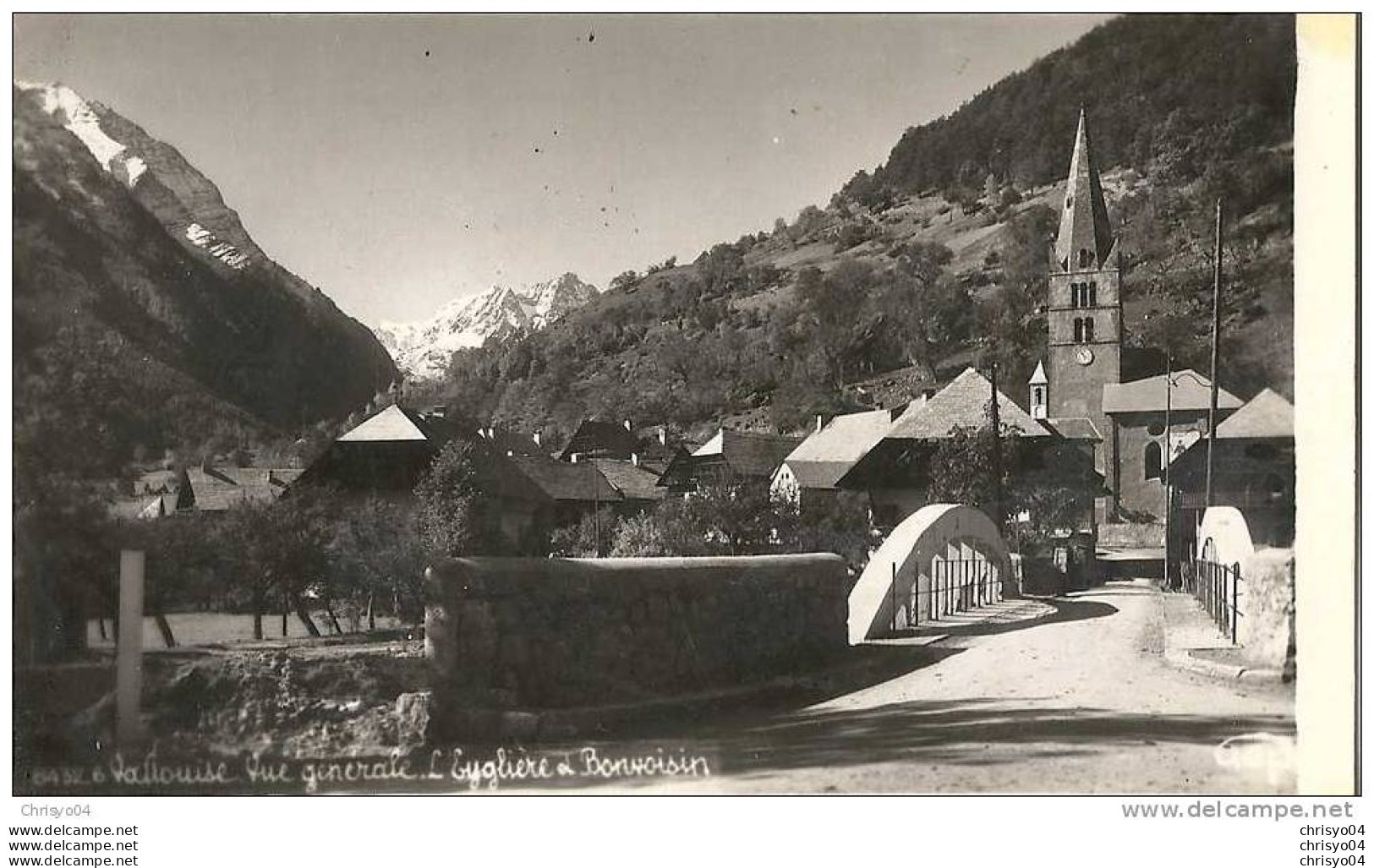 106man     05 L'ARGENTIERE LA BESSE QUARTIER DU PONT - L'Argentiere La Besse