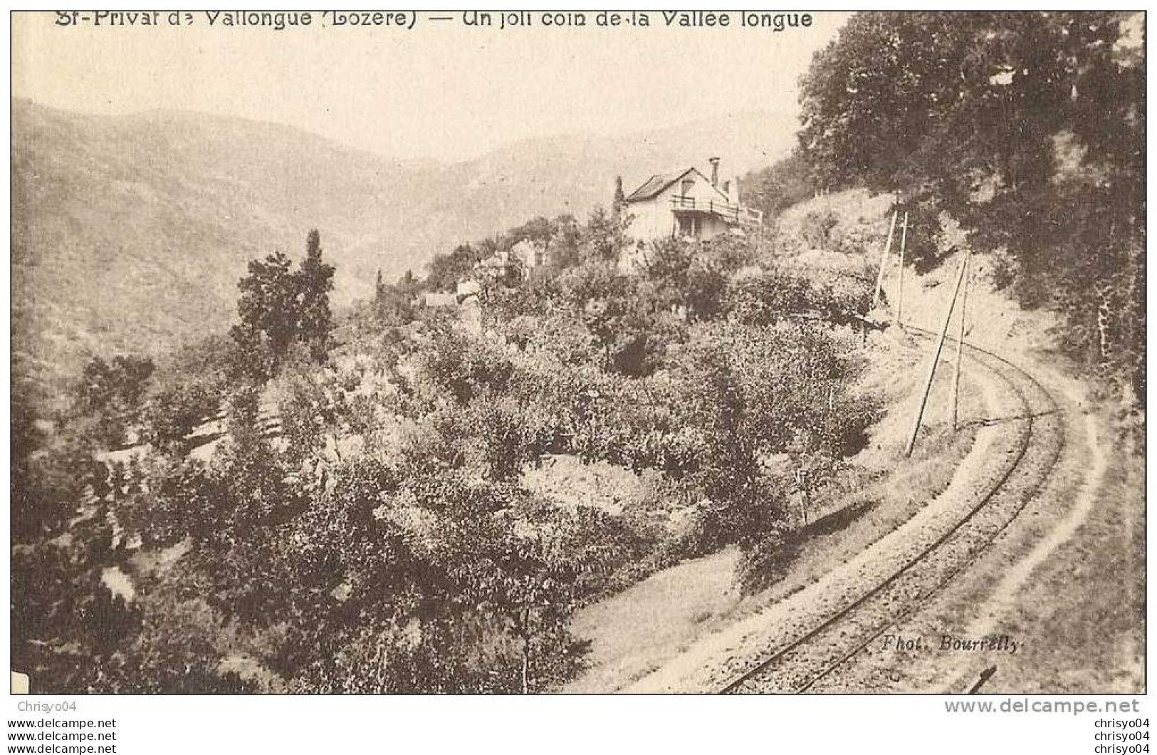 106cha    48 ST PRIVAT DE VALLONGUE UN JOLI COIN DE LA VALLEE LONGUE EN TTBE - Le Pont De Montvert