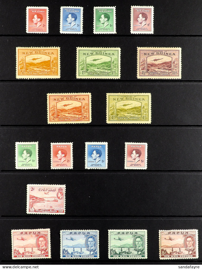 1937 - 1998 COLLECTION In Album Of Mint / Never Hinged Mint & Used Stamps & Miniature Sheets Plus A Few First Day Covers - Papoea-Nieuw-Guinea