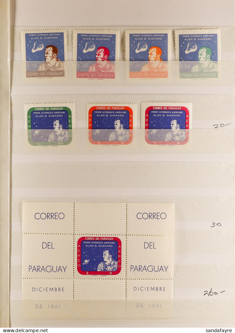 1961 - 1970 NEVER HINGED MINT COLLECTION Of Sets & Miniature Sheets, (180+ Stamps & 18 M/s) - Paraguay