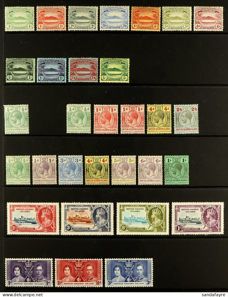 1908-1949 MINT COLLECTION On Stock Pages, Includes 1908-11 Set, 1935 Jubilee Set, 1939-51 Set Etc. Cat Â£435+ (50+ Stamp - Salomonen (...-1978)