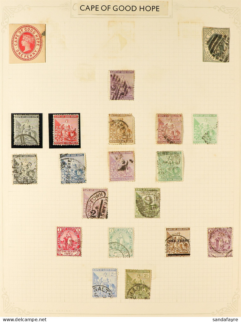 1880's - 2010 MINT & USED COLLECTION. Of Mint / Never Hinged Mint & Used Stamps In A Spring Back Album, Cape Of Good Hop - Unclassified