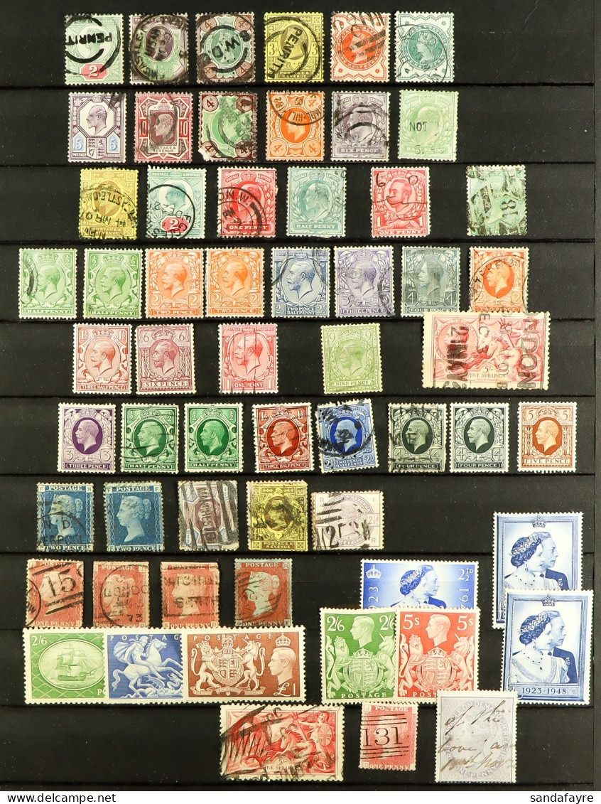 LARGE ACCUMULATION In Three Boxes, Mint (some Never Hinged) & Used, Includes 1887 Â½d Jubilee Sheet Of 240, 1948 Wedding - Other & Unclassified