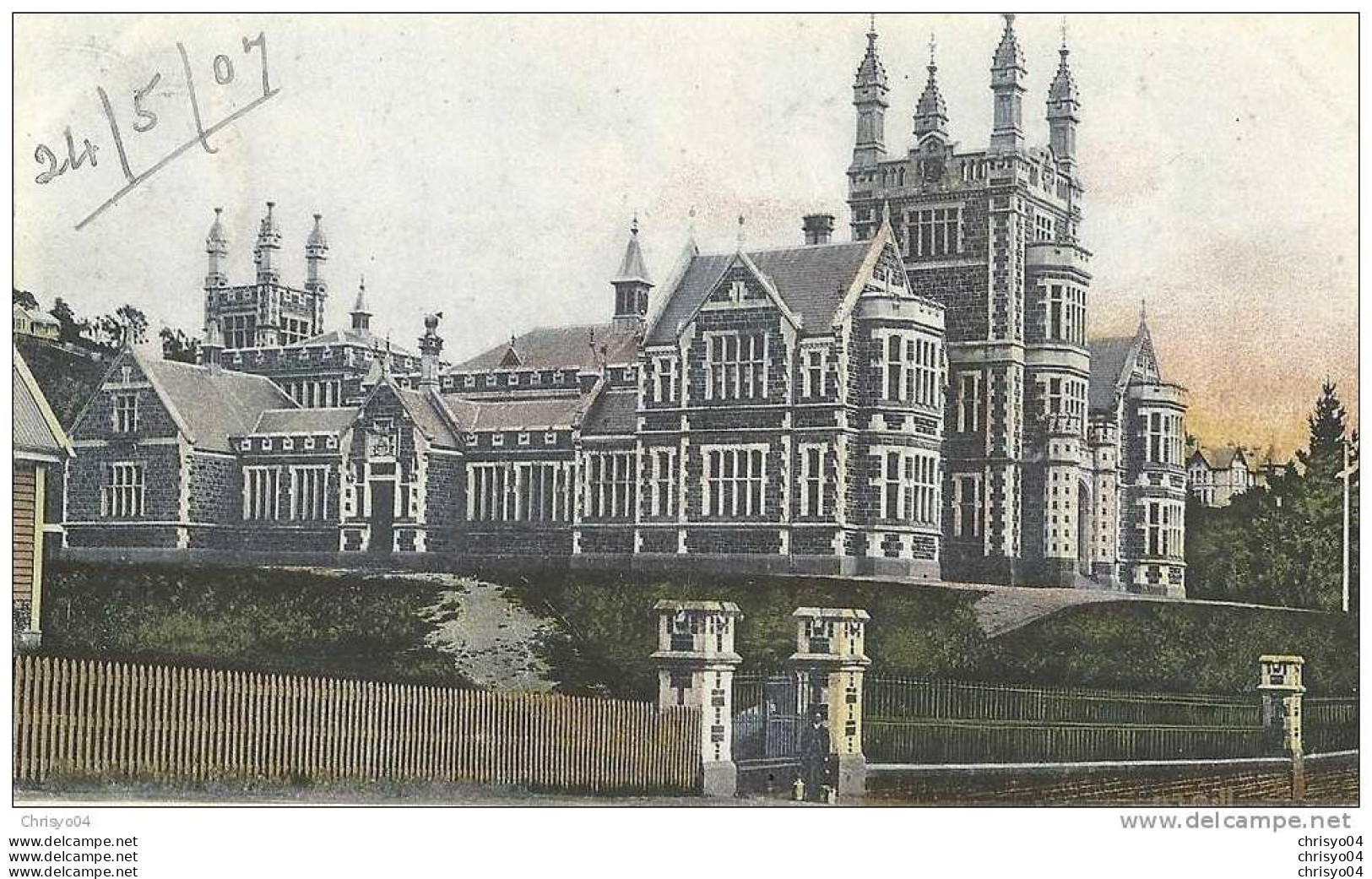 12ch   NEW ZEALAND BOY'S HIGH SCHOOL DUNEDIN - Neuseeland