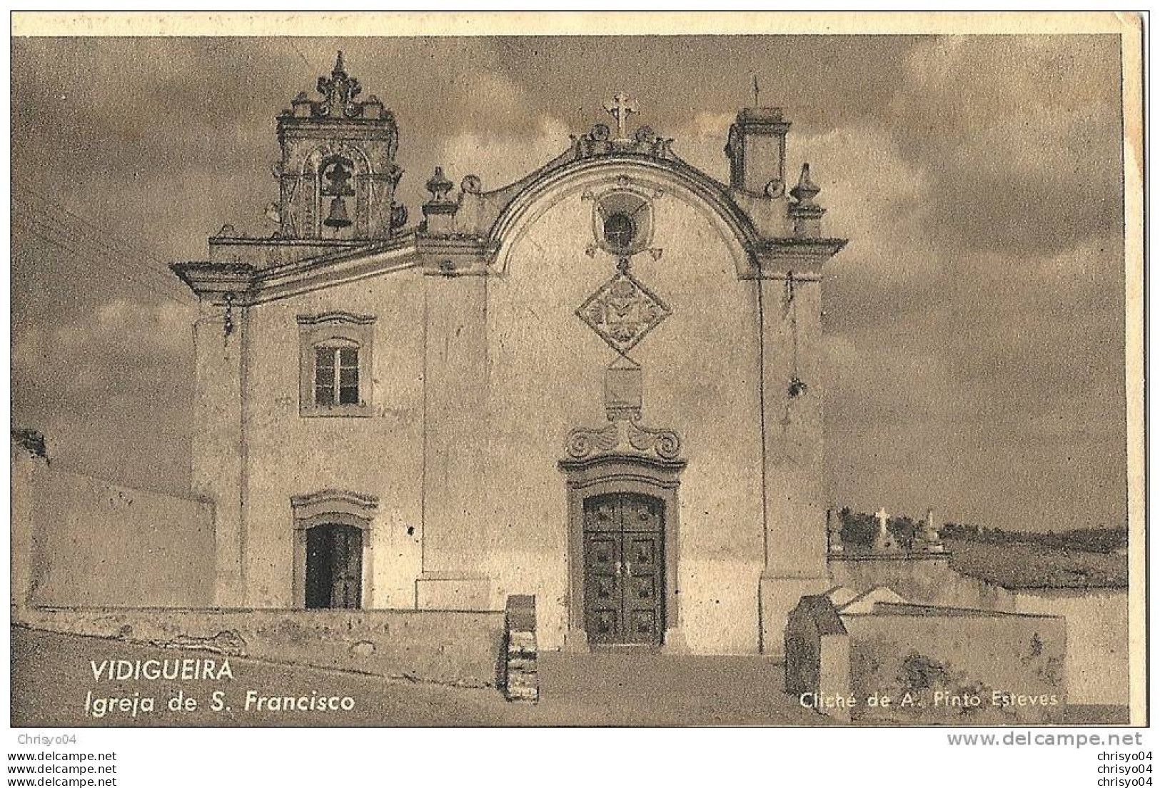 18Pt      PORTUGAL VIDIGUEIRA IGREJA DE S. FRANCISCO - Beja