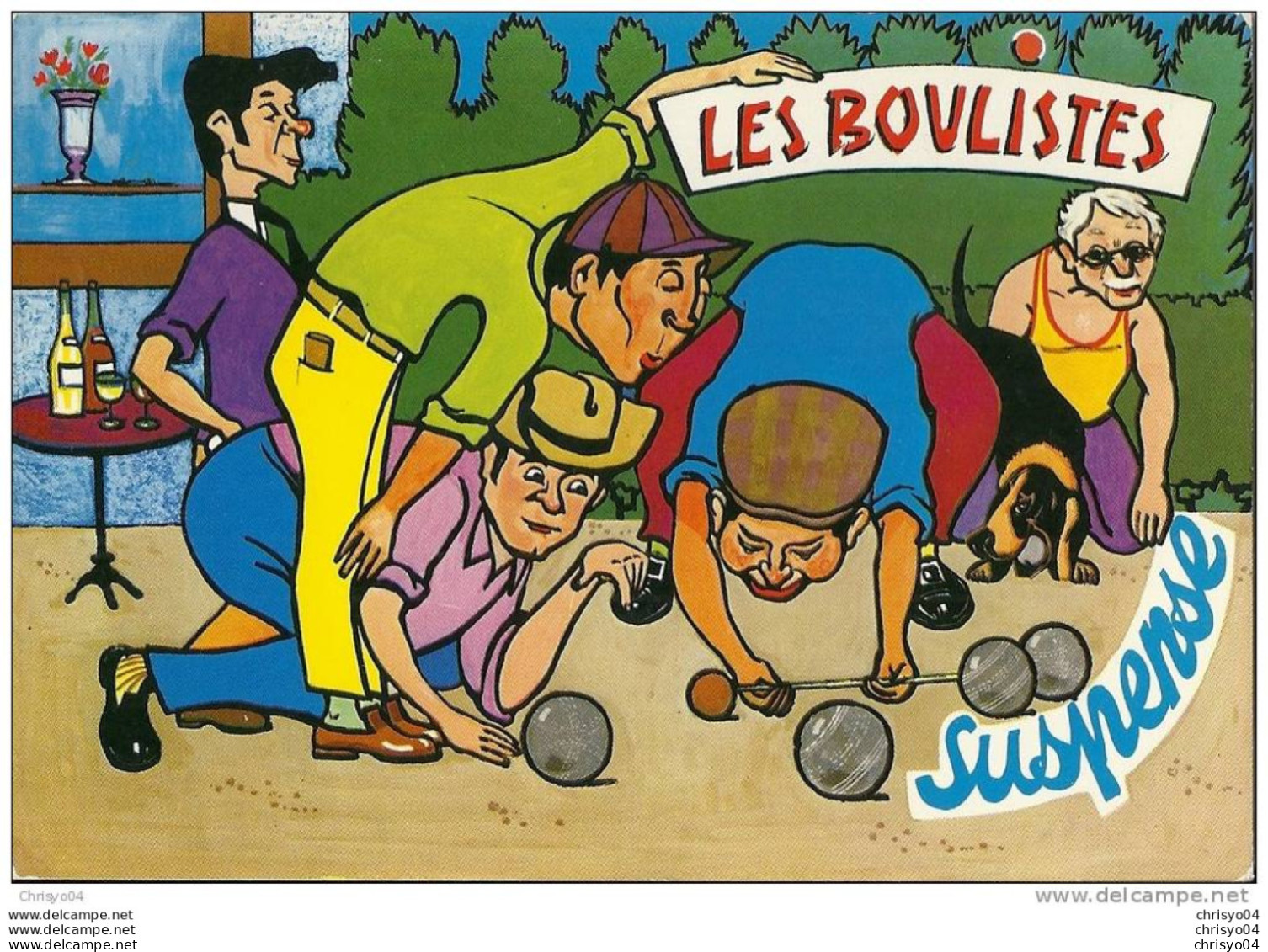 10Stau      LA PETANQUE LES BOULISTES - Boule/Pétanque