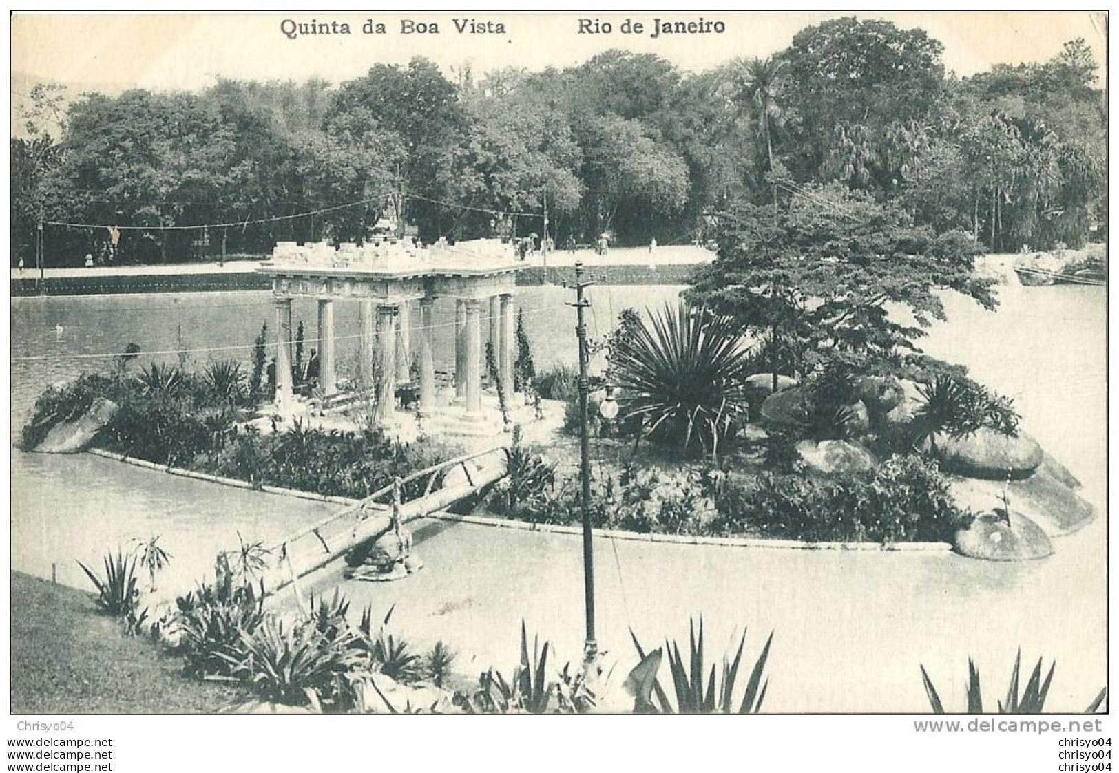 BRESIL RIO DE JANEIRO QUINTA DA BOA VISTA - Boa Vista