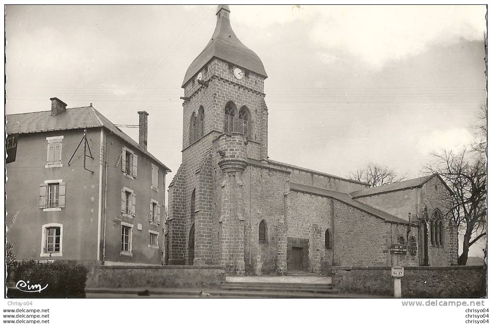 21Li     63 SAINT GERVAIS D'AUVERGNE EGLISE - Saint Gervais D'Auvergne