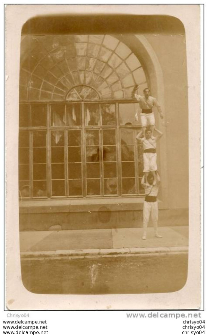 28Or   CARTE PHOTO GYMNASES GYMNASTIQUE - Gimnasia